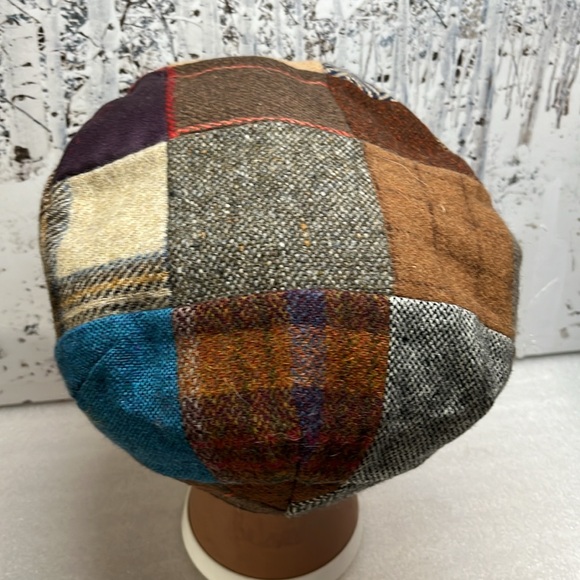 Hanna Hats Vintage Cap Patchwork
Tweed Sz L Wool News Cap - Picture 2 of 7
